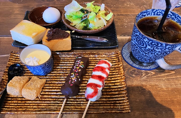 岐阜市 湊珈琲 モーニング