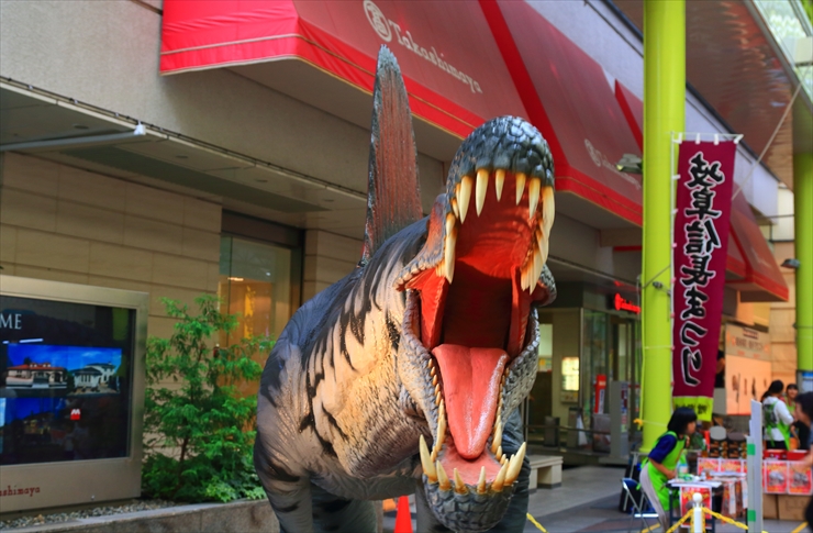 ジュラシックアーケード2024 柳ケ瀬商店街