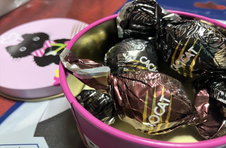 チョコ缶　カカオキャット